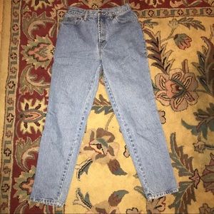 Vintage Style High Waisted Jeans